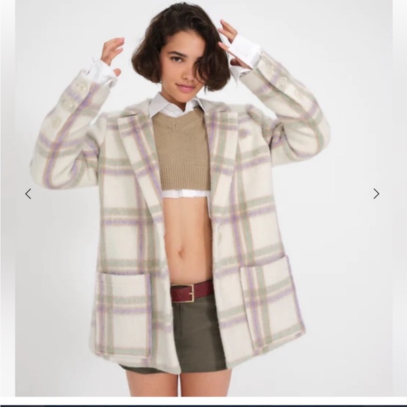 For Love & Lemons oversized blazer jacket - Picture 2 of 8